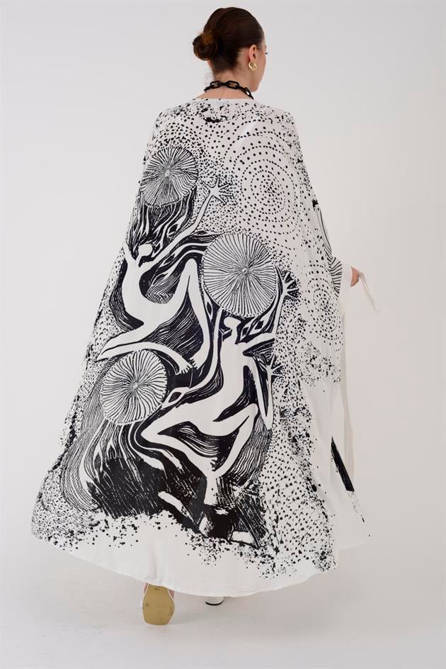 AN4013 ABORJİN DESEN KİMONO