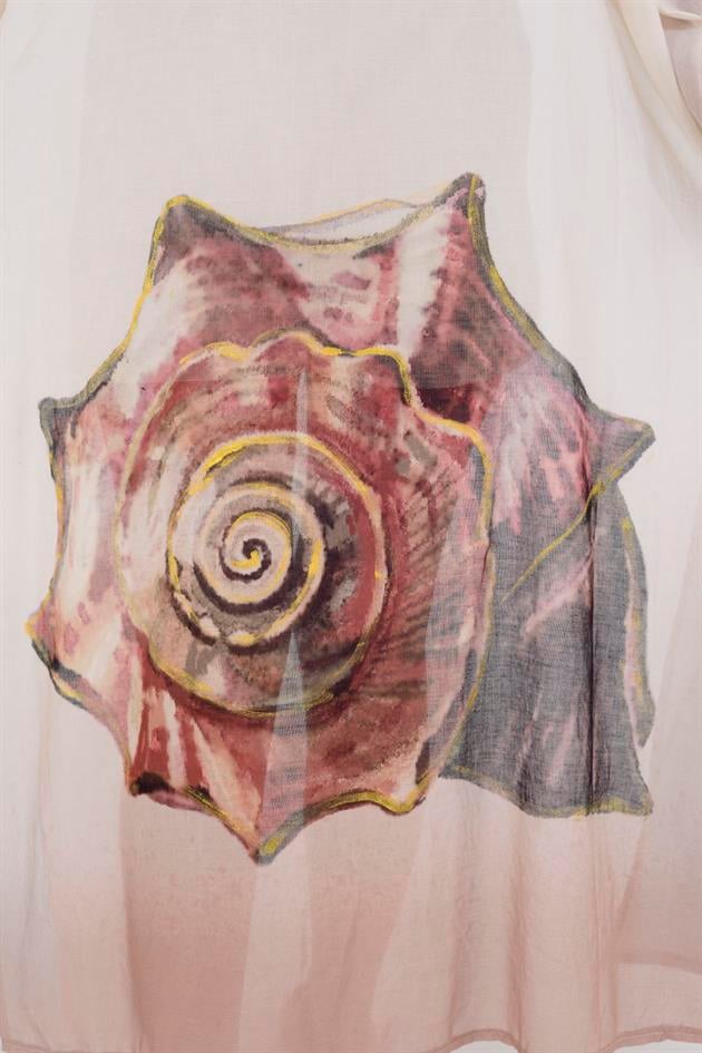 AN4014 WINKLE BASKILI KİMONO