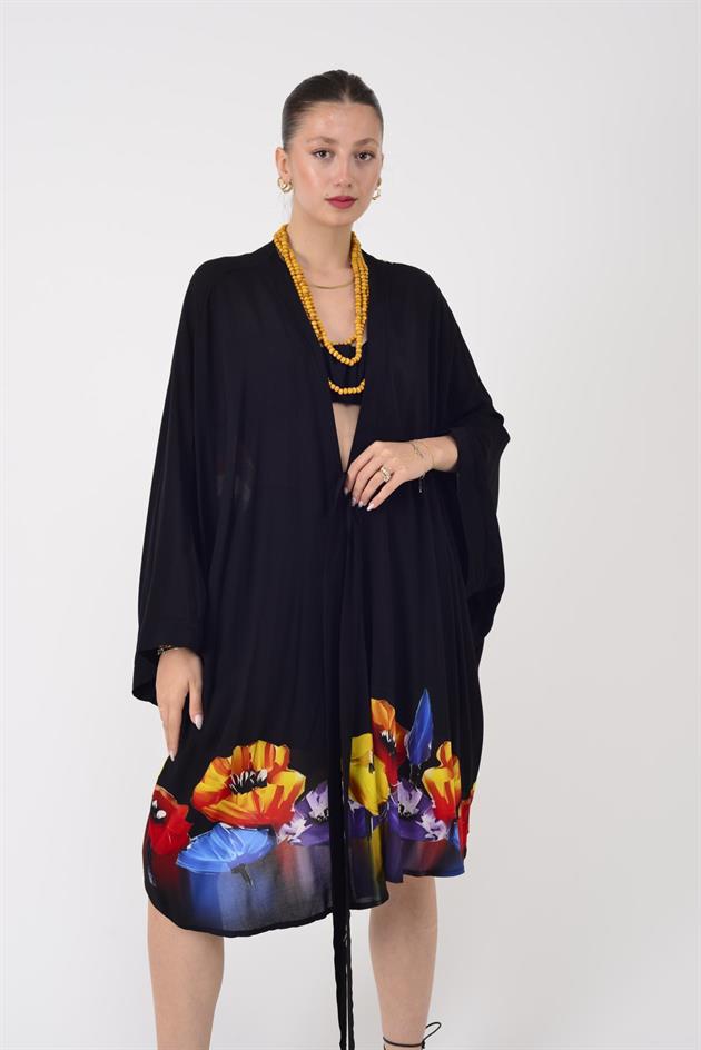 AN4015 ANKA KUŞU DESEN KİMONO