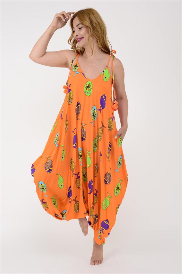 AS34 BALIK DESEN PÜSKÜLLÜ BOHO TULUM