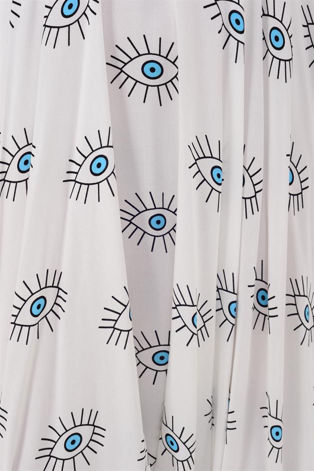 AS34 GÖZ DESENLİ PÜSKÜLLÜ BOHO TULUM