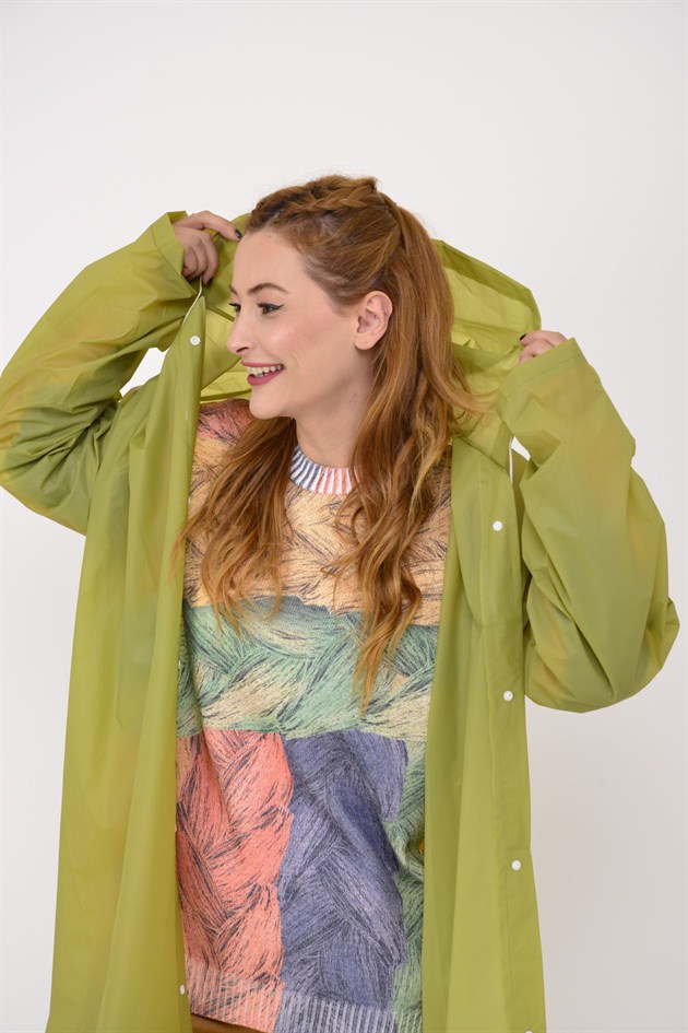 BF001 HELP RENKLİ YAĞMURLUK