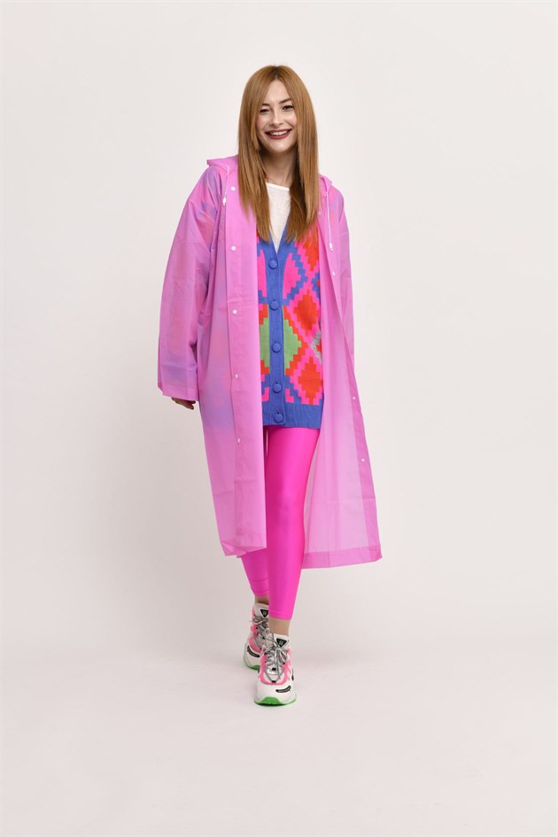 BF001 HELP RENKLİ YAĞMURLUK