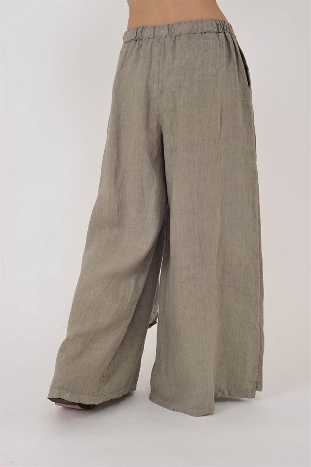 E1125 KAPAKLI KETEN PANTOLON