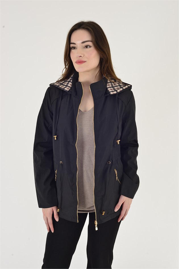 H-69972 TWIN EKOSE DESEN ÇİFT TARAFLI YAĞMURLUK