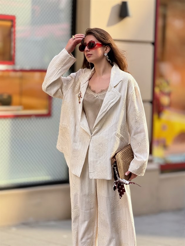 SN1582 DAIZY İŞLEME DETAYLI 2Lİ TAKIM