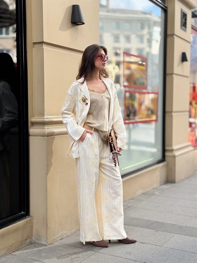 SN1582 DAIZY İŞLEME DETAYLI 2Lİ TAKIM