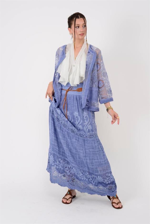 SN722 KEMER DETAYLI PAMUKLU ETEK