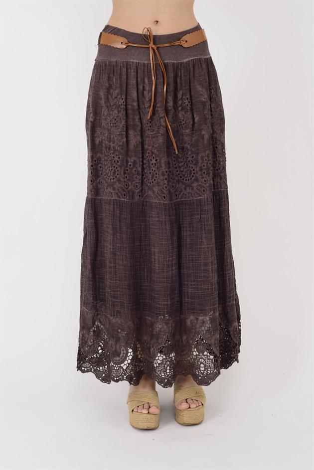 SN722 KEMER DETAYLI PAMUKLU ETEK