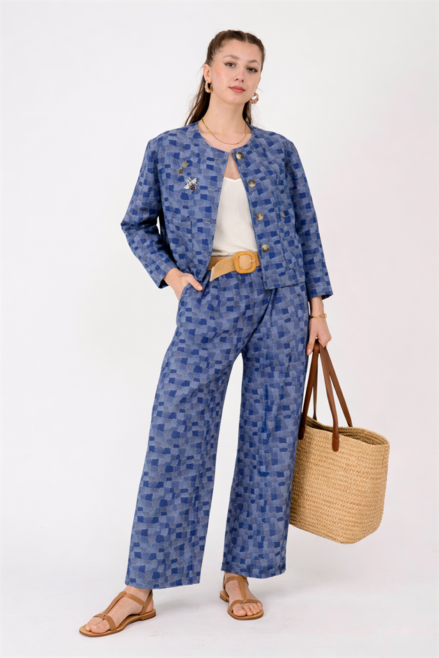 SN833 EKOKSE DESEN 2Lİ TAKIM