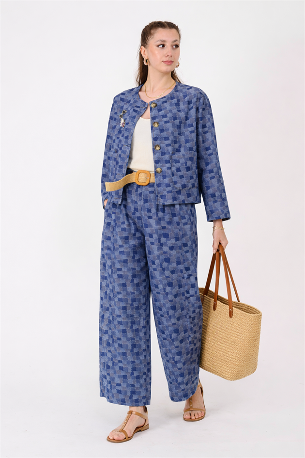 SN833 EKOKSE DESEN 2Lİ TAKIM