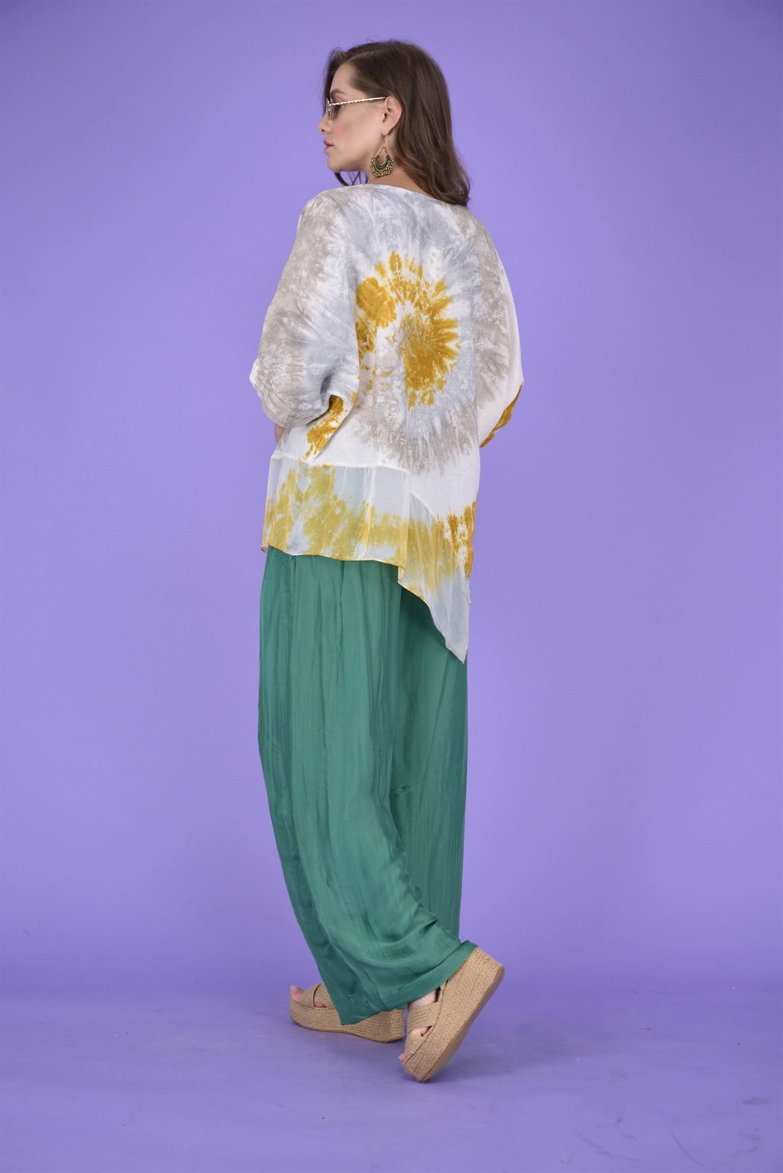 8030 ASTARLI İPEK PANTOLON · 4