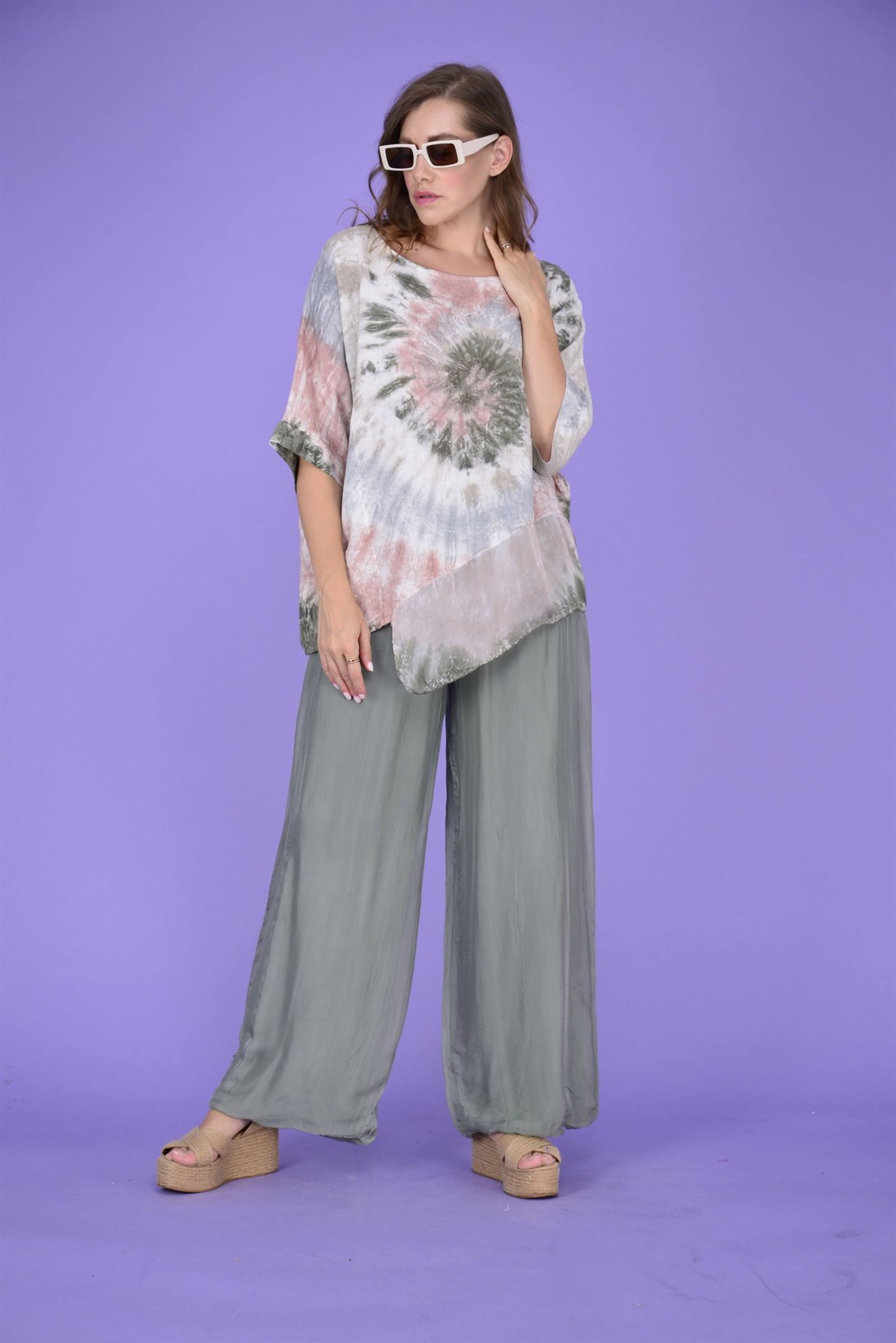 8030 ASTARLI İPEK PANTOLON · 5