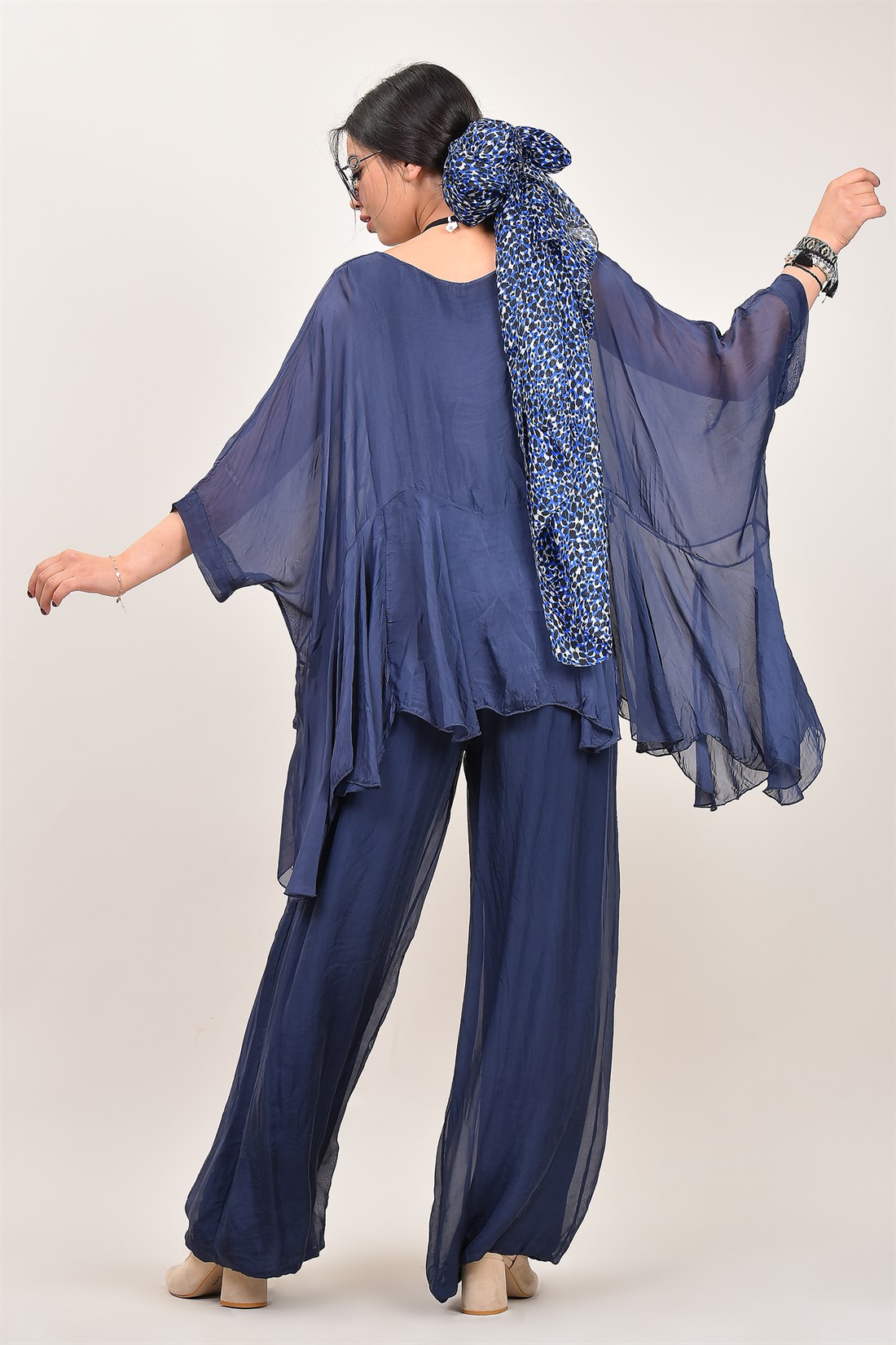 8030 ASTARLI İPEK PANTOLON · 4