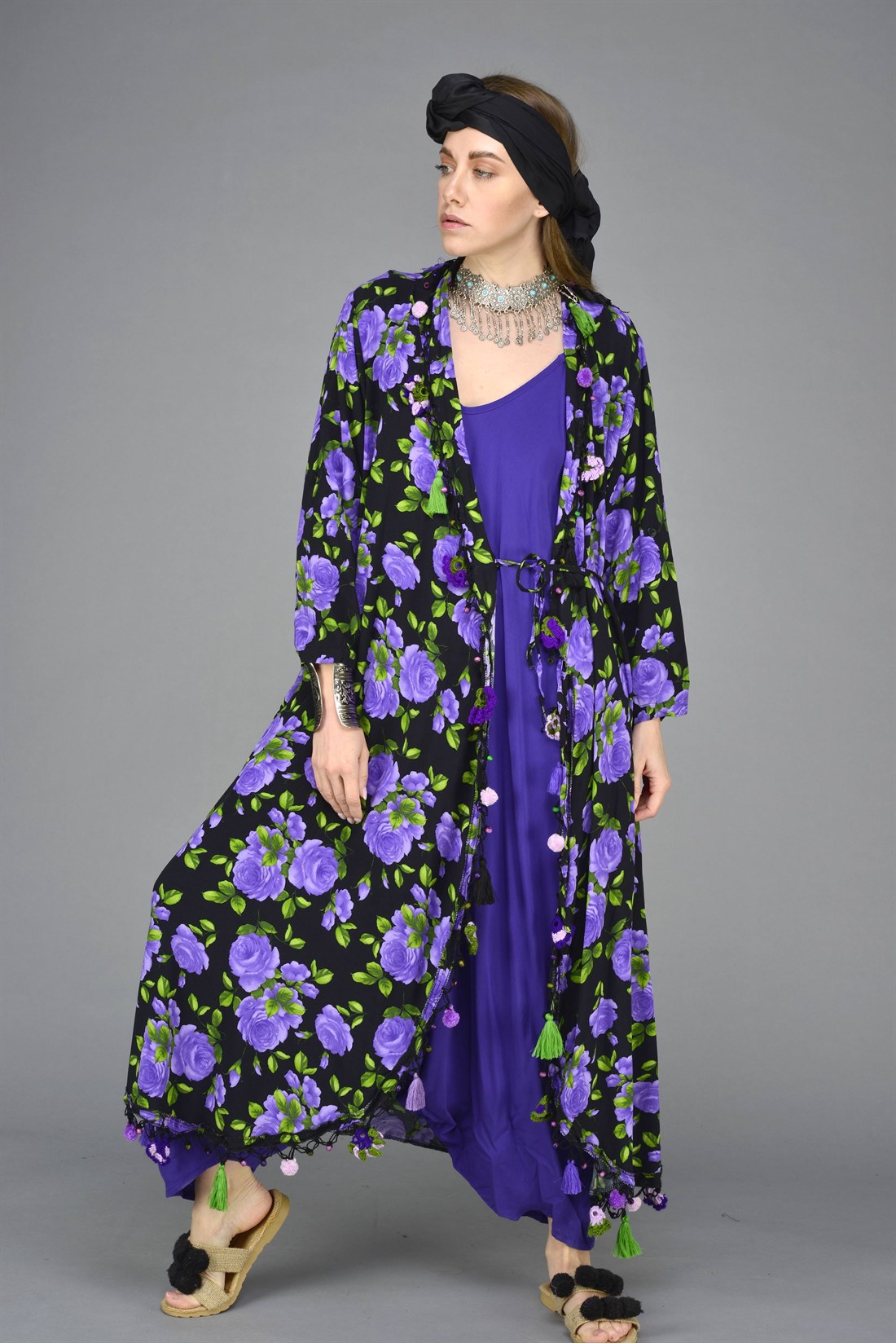 İST11 GÜL DESEN BOHO KAP · 5