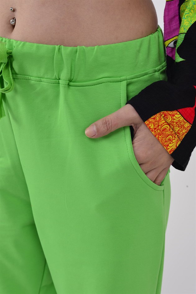 AN10479 BELDEN BAĞLAMALI HAVUÇ PANTOLON