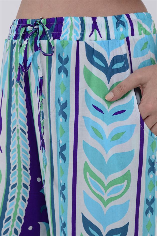 AN10511 A6213 BLOOM VİSKON PANTOLON