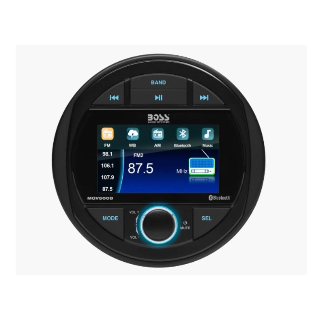BOSS Audio Systems MGV500B AUX USB Girişli Bluetoothlu Marin Teyp