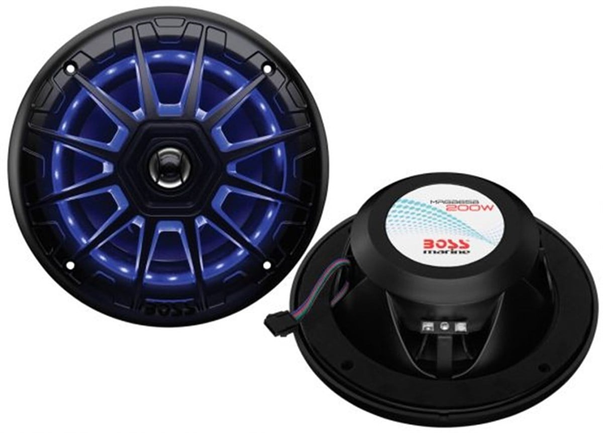 BOSS Audio Systems MRGB65B Marin Hoparlör Siyah 165mm