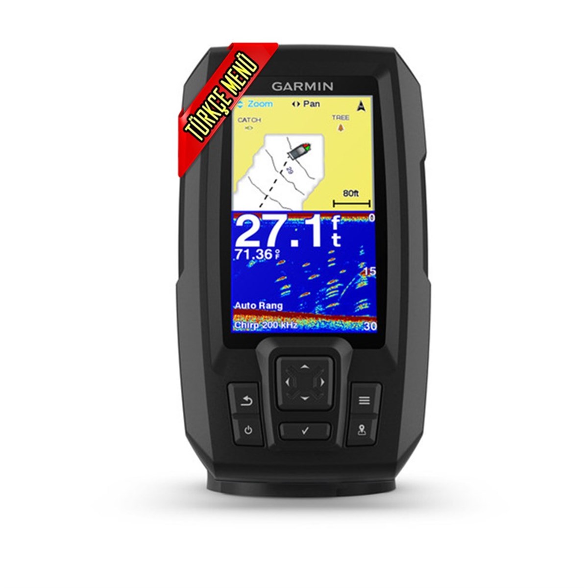 Garmin Striker 4 Plus Balık Bulucu&gps