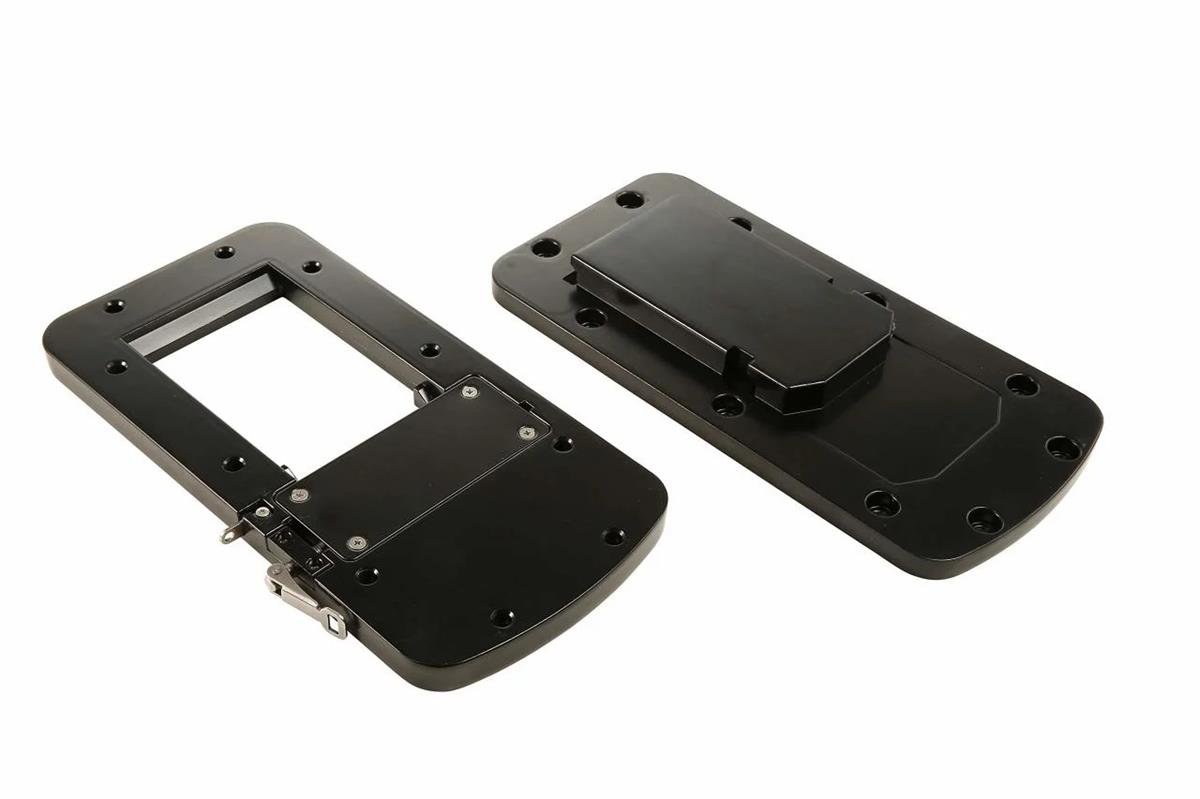 MotorGuide Quick Release Bracket  Black Aluminum