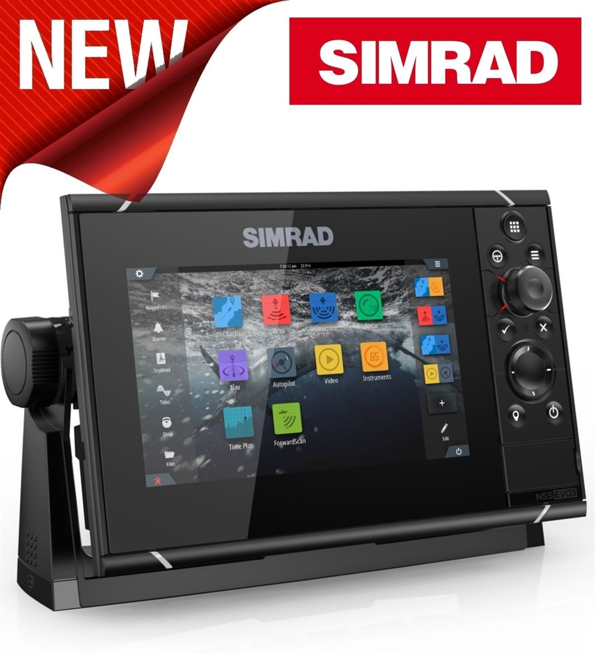 NSS7 Evo3 Çok Fonksiyonlu Balık Bulucu Chartplotter