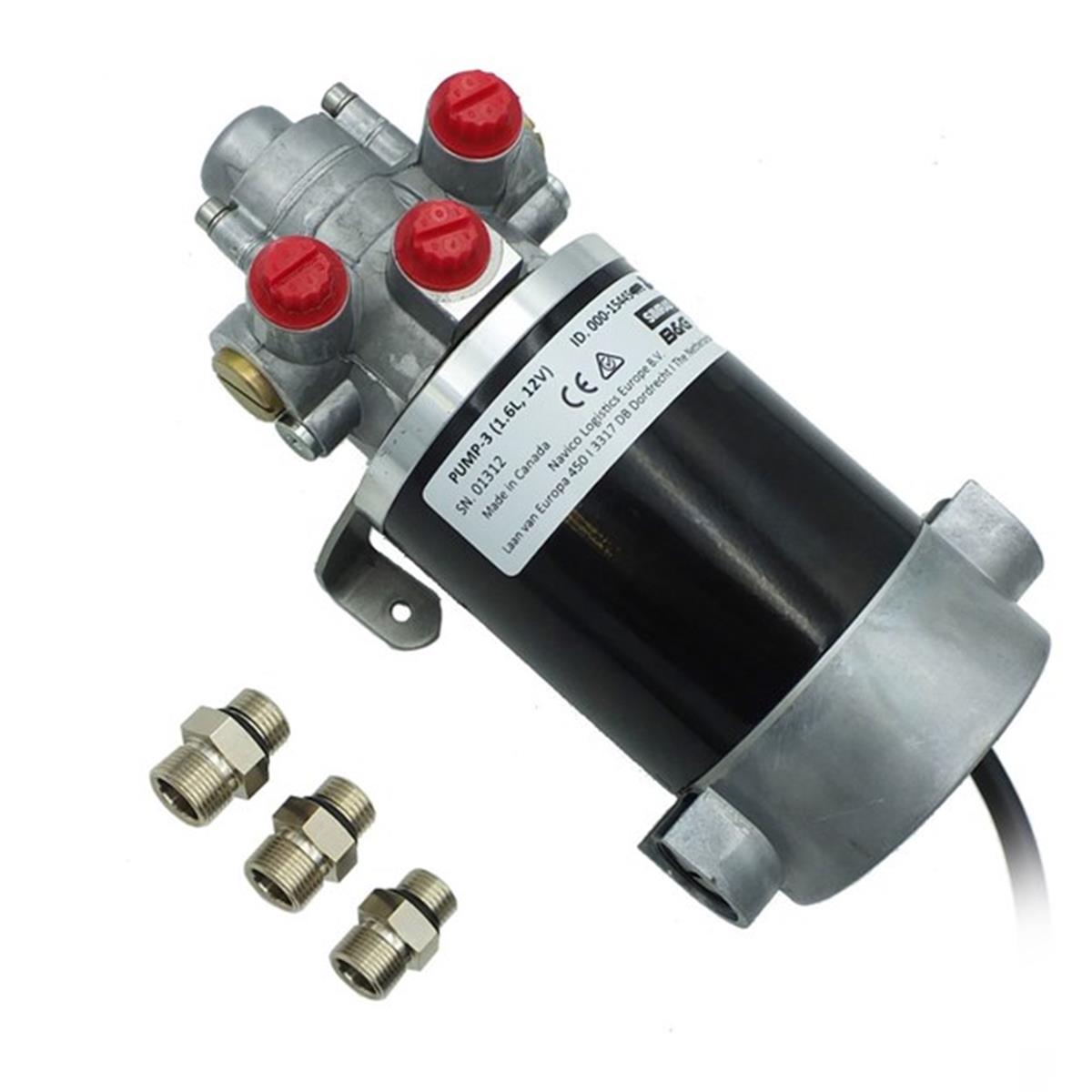 PUMP-3,12V Hydraulic, 1.6L
