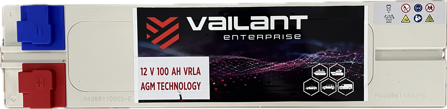 VAILENT 12V 100Ah AGM Akü