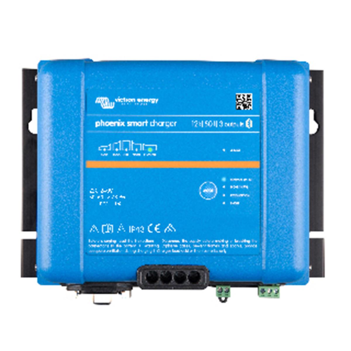 Victron Energy Phoenix Smart IP43 Charger 12/50 (3) 120-240V