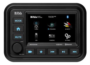 BOSS Audio Systems MGV550B AUX USB Girişli Bluetoothlu Dokunmatik Marin Teyp