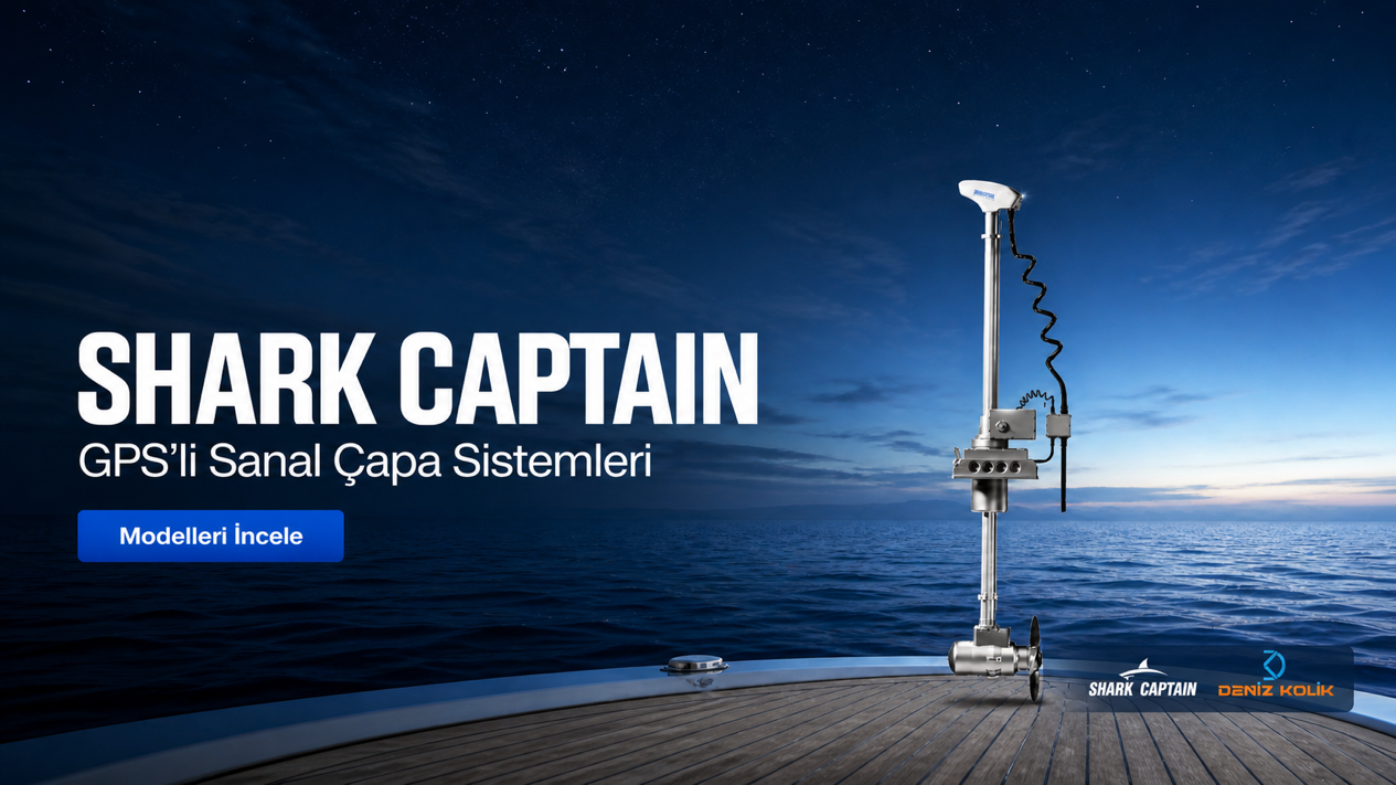 Shark Captain GPS'li Sanal Çapa Sistemleri