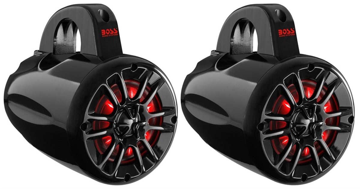 BOSS Audio Systems MRWT40RGB Waketower Marin Hoparlör