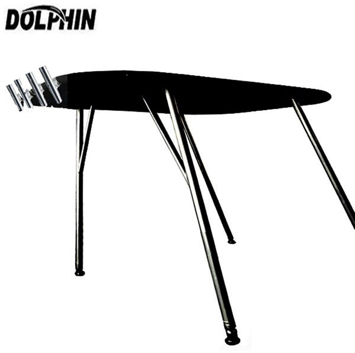Dolphin Walk Around Boat T Top Anodized Gövde Siyah Güneşlik