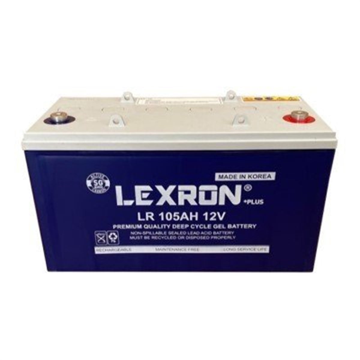 Lexron 100AH Marine Deep Cycle Jel Akü