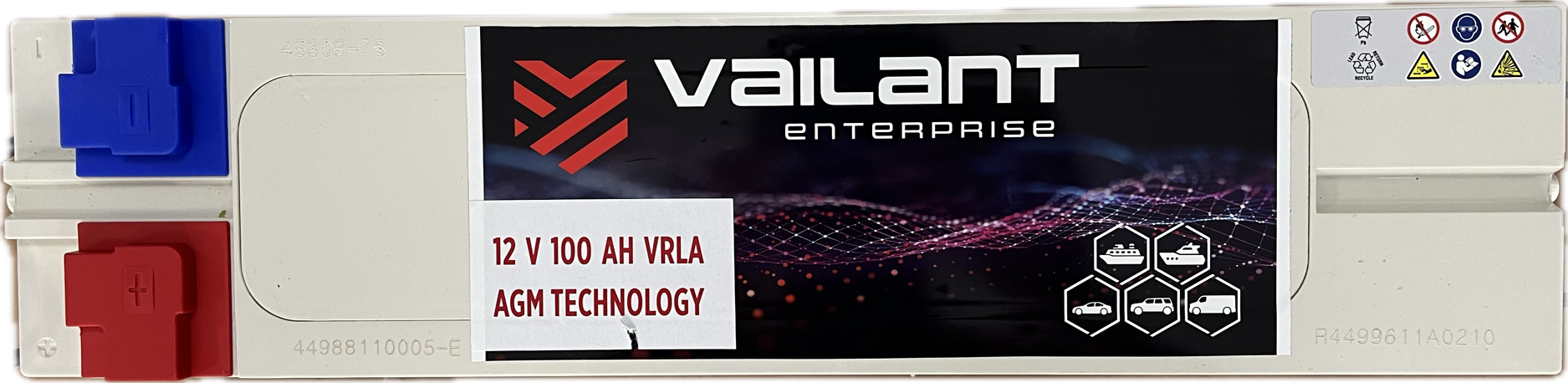 VAILENT 12V 100Ah AGM Akü