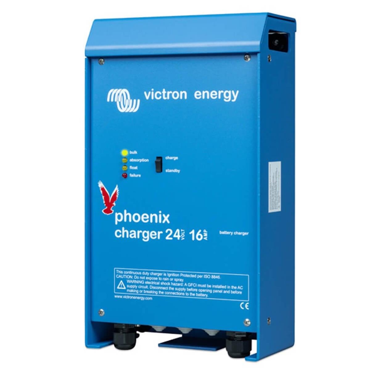 Victron Energy Phoenix Charger 24/16 (2+1) 120-240V