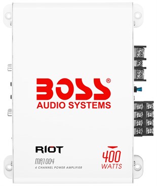 BOSS Audio Systems MR1004 400W 4 Kanal AB Amplifikatör Amfi