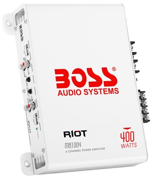 BOSS Audio Systems MR1004 400W 4 Kanal AB Amplifikatör Amfi
