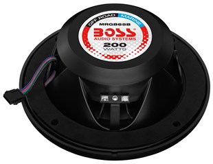 BOSS Audio Systems MRGB65B Marin Hoparlör Siyah 165mm