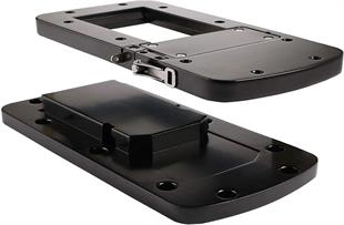 MotorGuide Quick Release Bracket  Black Aluminum