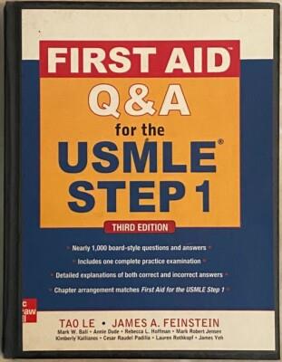First Aid Q&A for the Usmle Step 1