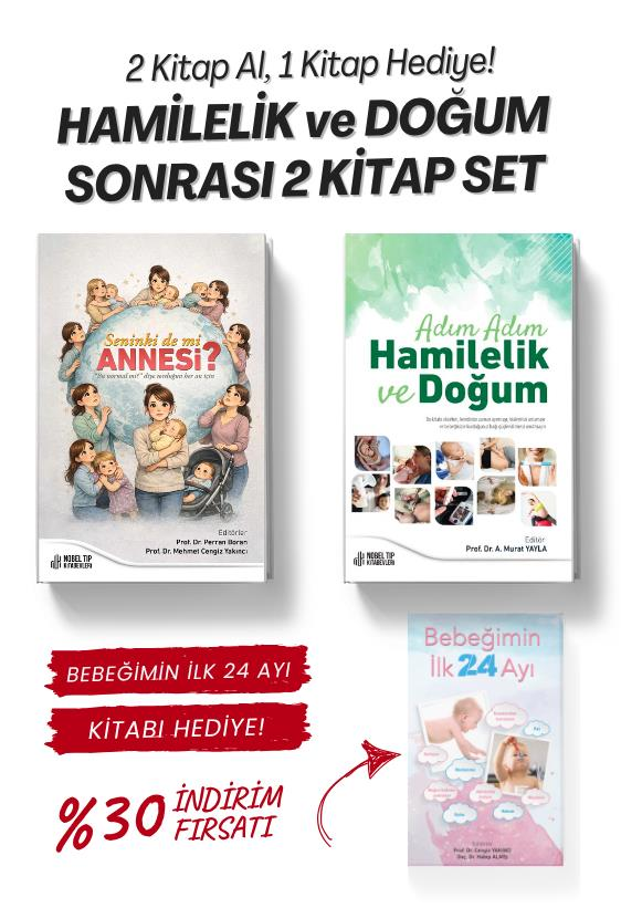 Hamilelik ve Doğum Sonrası Seti (2Kitap) + Hediyeli
