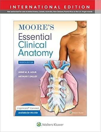 Moores Essential Clinical Anatomy, Seventh edition
