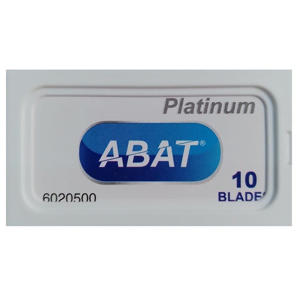 ABAT PLATINUM ÇİFT KENAR TIRAŞ JİLETİ 10LU