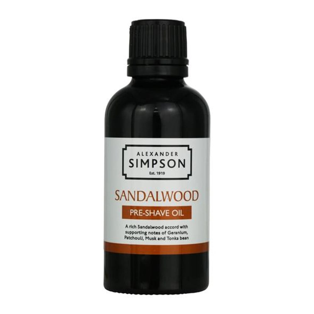 ALEXANDER SIMPSON TIRAŞ ÖNCESİ YAĞ 50ML SANDAL AĞACI