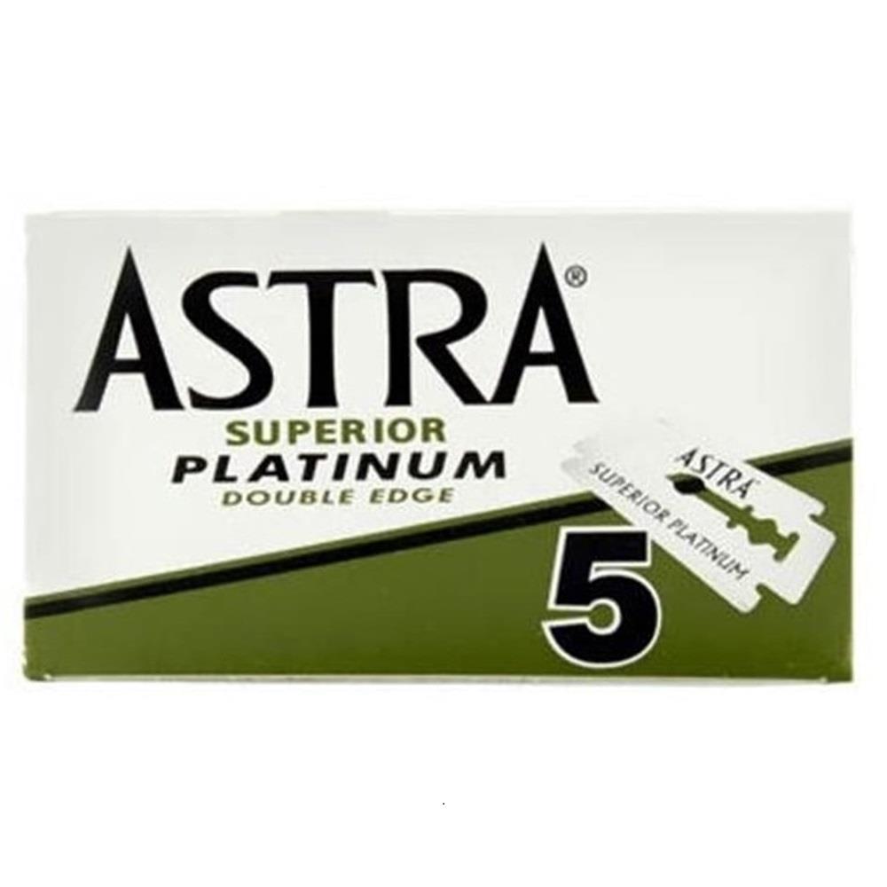 ASTRA SUPERIOR PLATINUM (YEŞİL) ÇİFT KENAR TIRAŞ JİLETİ