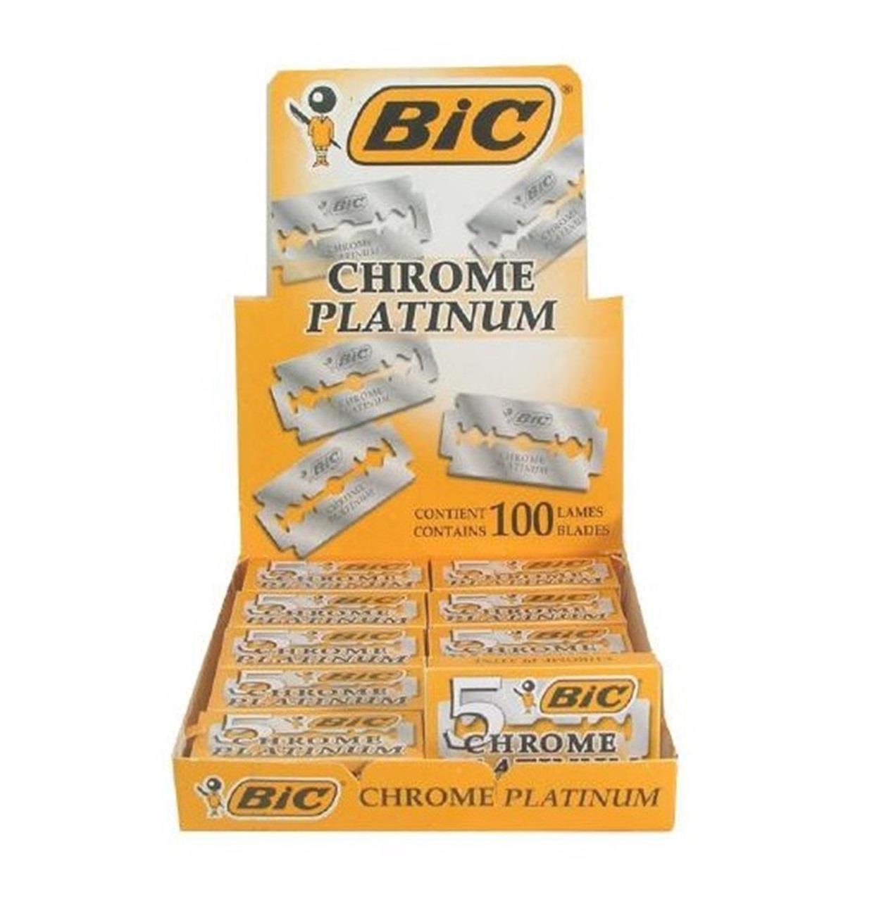 BIC CHROME ÇİFT KENAR TIRAŞ JİLETİ 100'LÜ