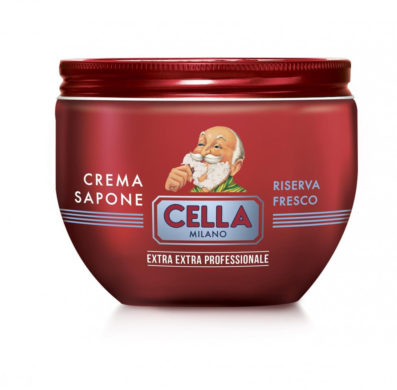 CELLA PROFESSIONAL TIRAŞ SABUNU ALUMİNYUM KASE 300ML RISERVA FRESCO
