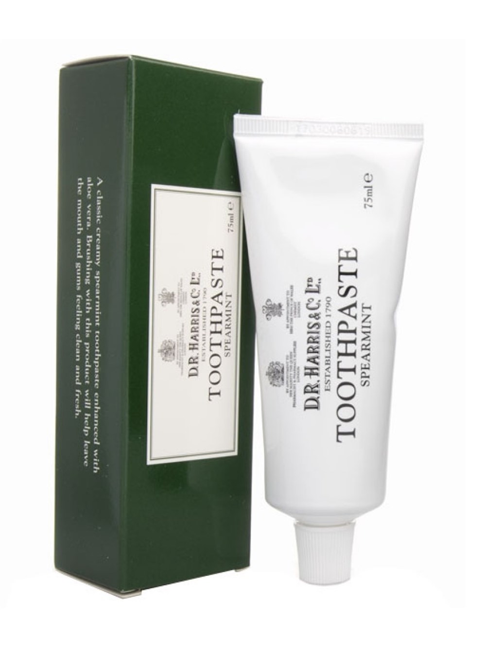 D.R.HARRIR & CO FLORÜRSÜZ DOĞAL DİŞ MACUNU 75ML