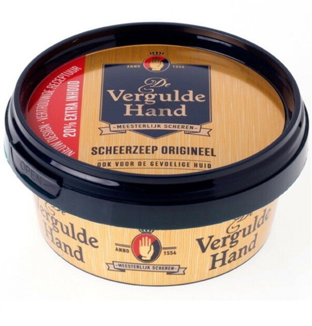 DE VERGULDE HAND KASELİ TIRAŞ SABUNU 90GR ORIGINAL
